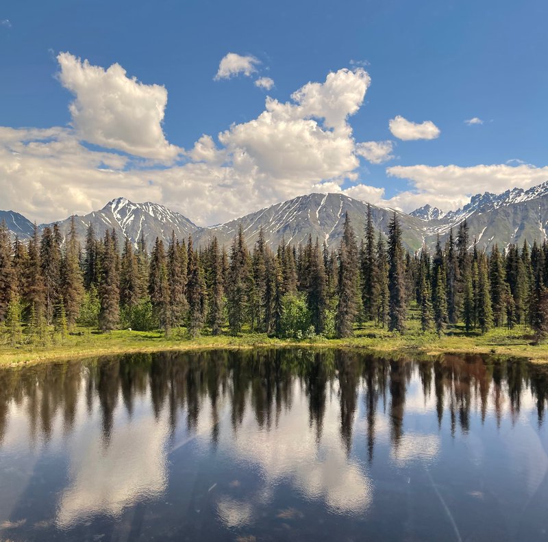 Alaskan Reflection, photographer Deirdre Corcoran Foote